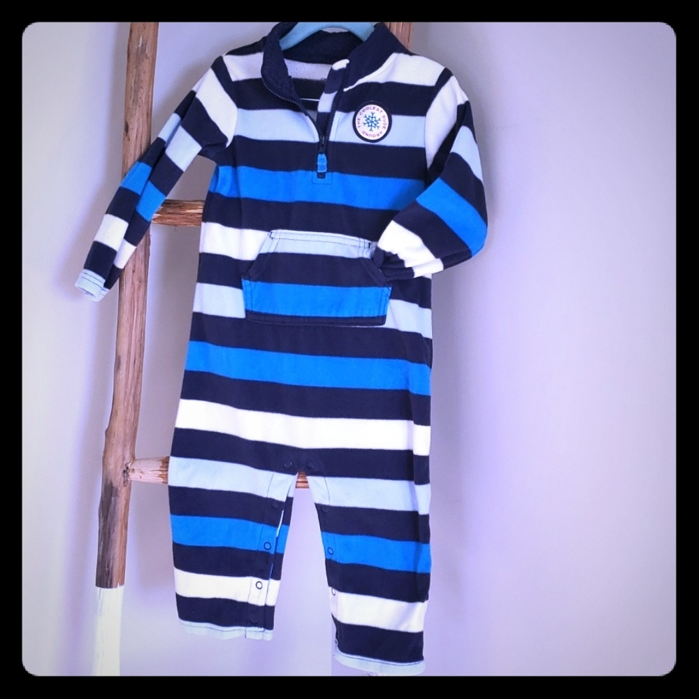 Carter's fleece outfit.